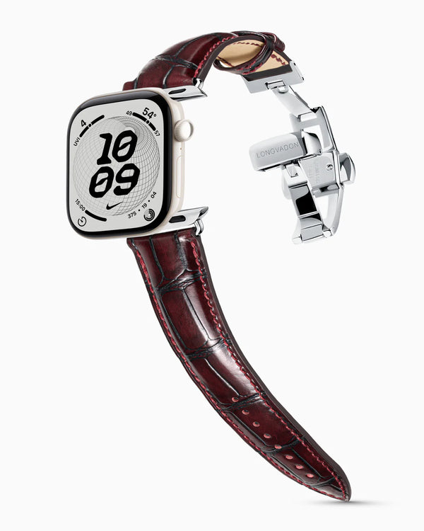 Caiman Series 3 | Bourgogne Glacé — clasp