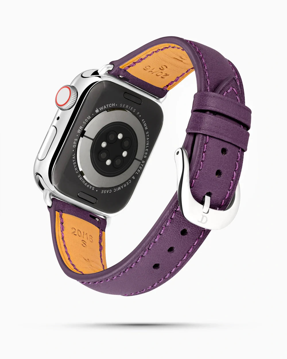 Swift Series luxury Apple Watch leather band circular image