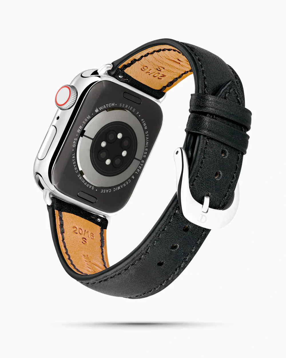 Swift Series luxury Apple Watch leather band circular image