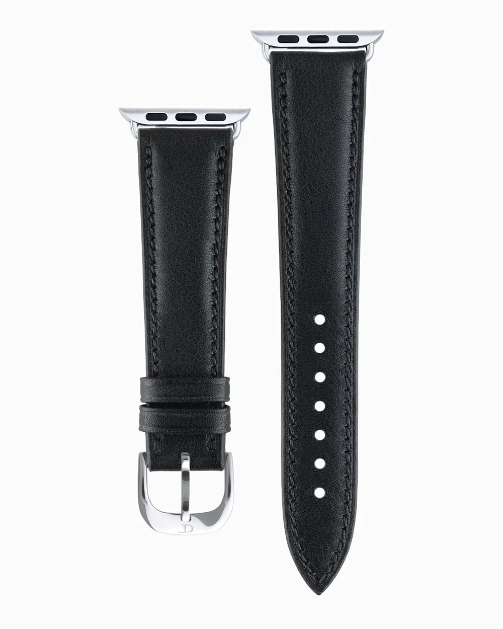 Swift Series luxury Apple Watch leather band straight from above