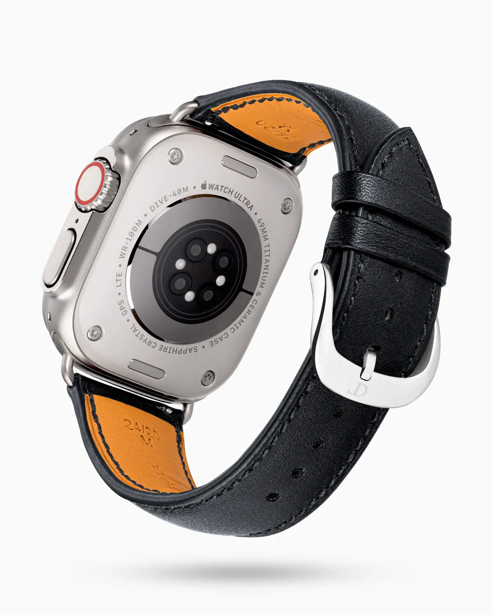 Swift Series luxury Apple Watch leather band circular image