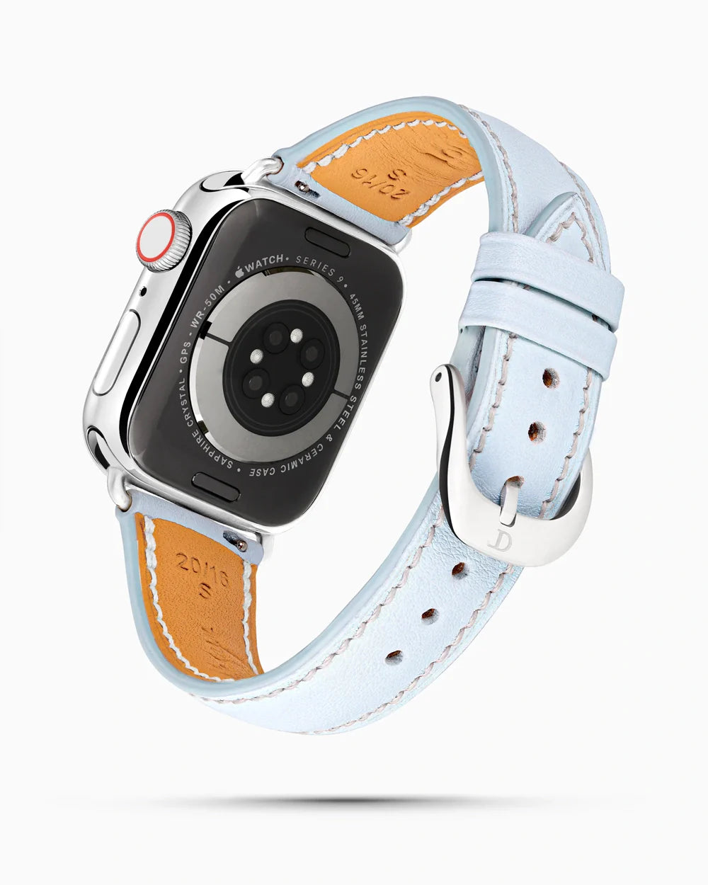 Swift Series luxury Apple Watch leather band circular image