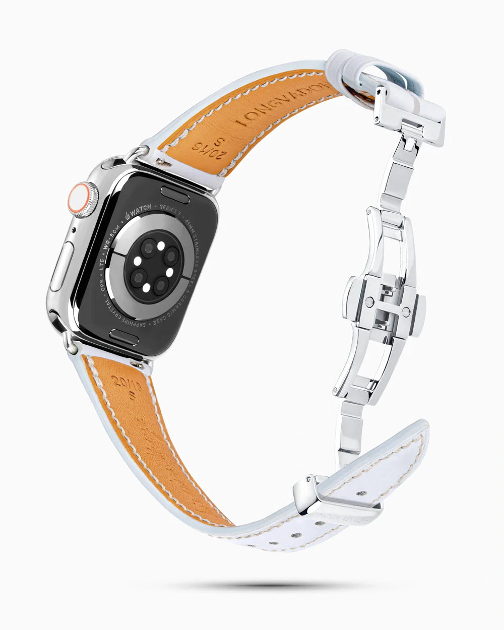 Swift Series luxury Apple Watch leather band circular image