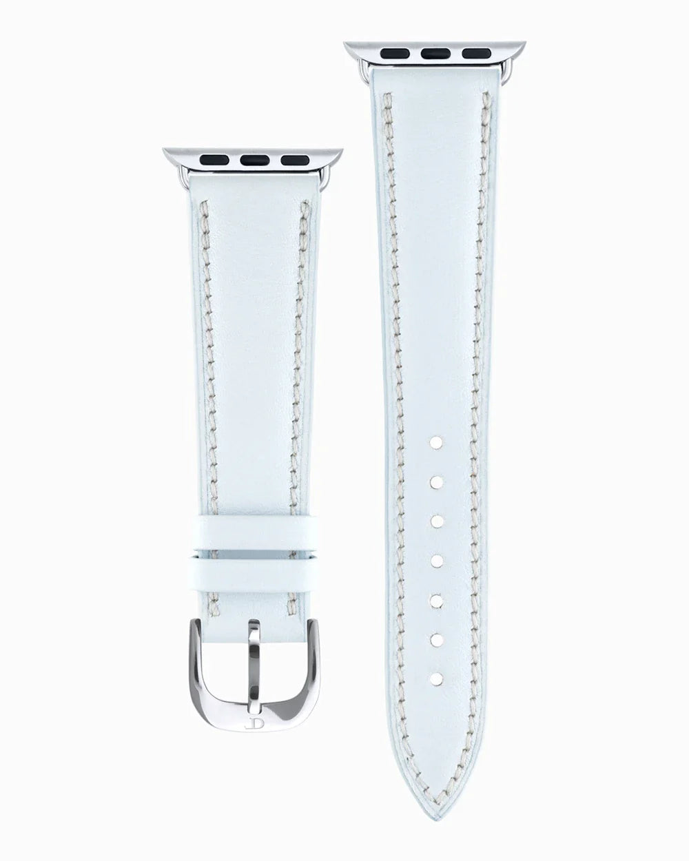 Swift Series luxury Apple Watch leather band straight from above