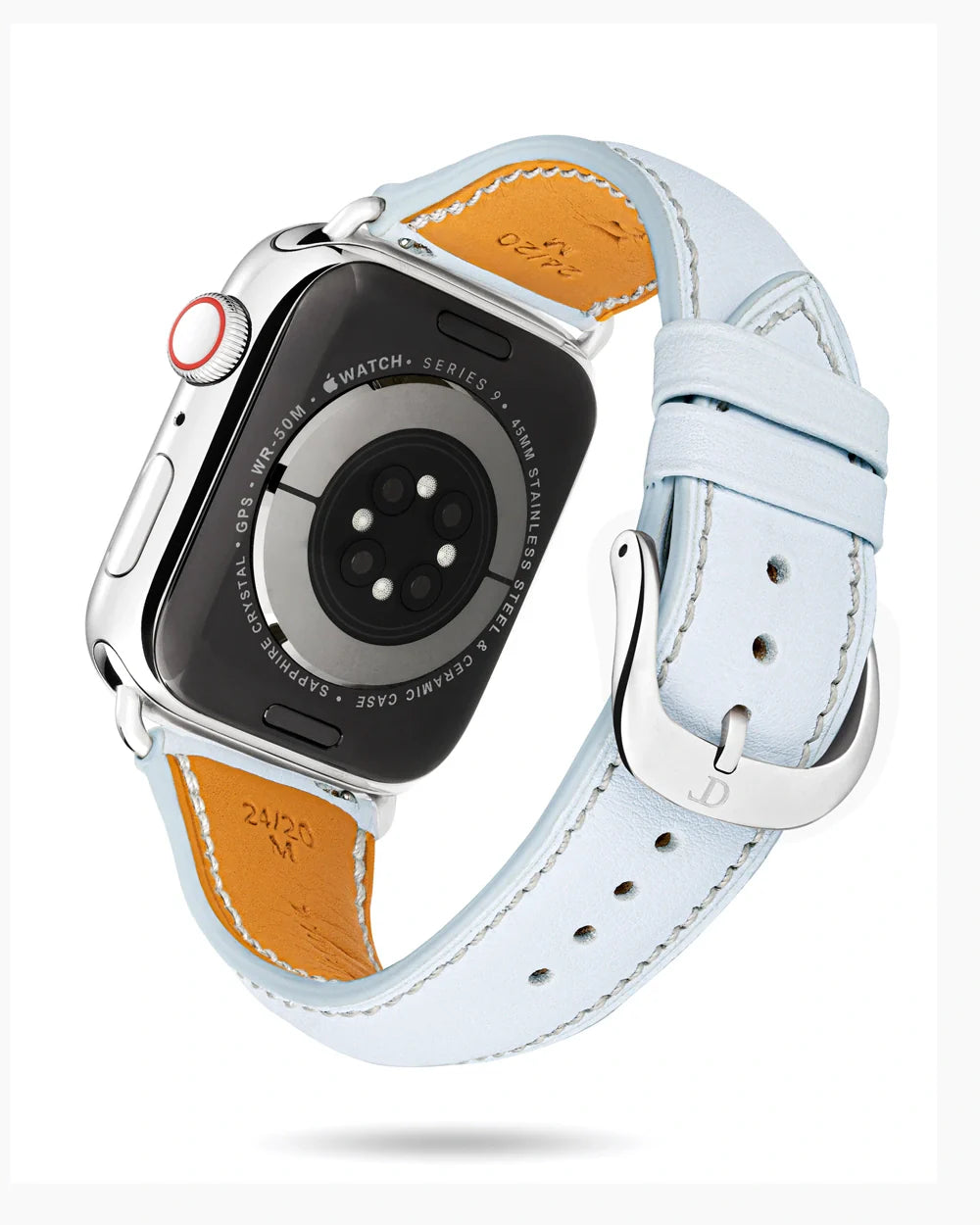 Swift Series luxury Apple Watch leather band circular image