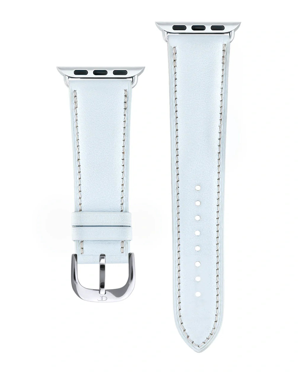 Swift Series luxury Apple Watch leather band straight from above