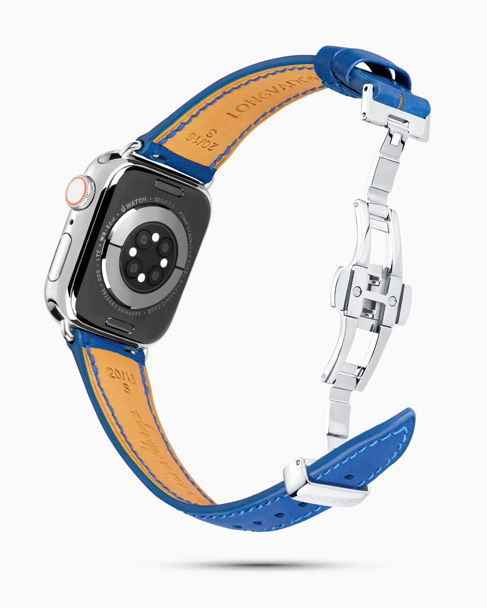 Swift Series luxury Apple Watch leather band circular image