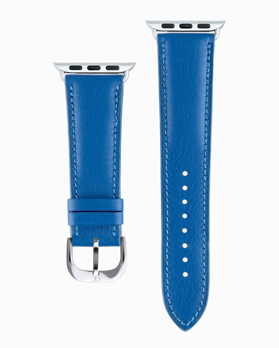 Swift Series luxury Apple Watch leather band straight from above