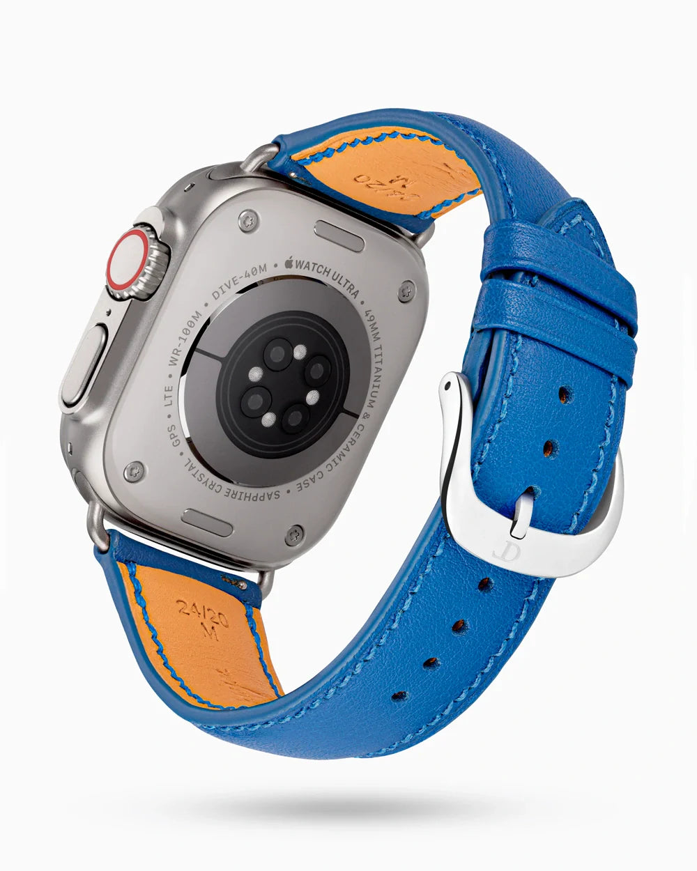 Swift Series luxury Apple Watch leather band circular image