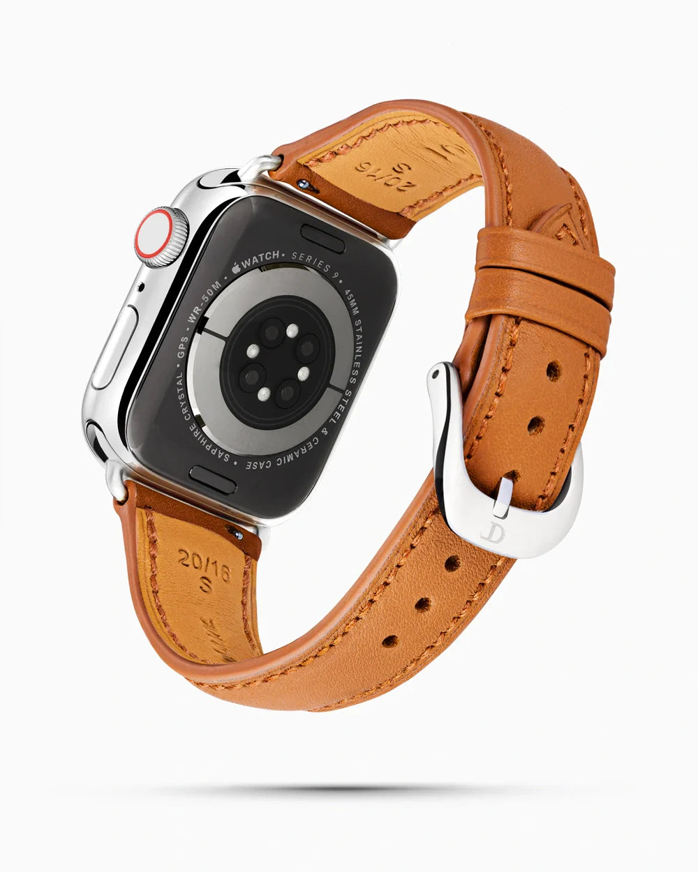 Swift Series luxury Apple Watch leather band circular image
