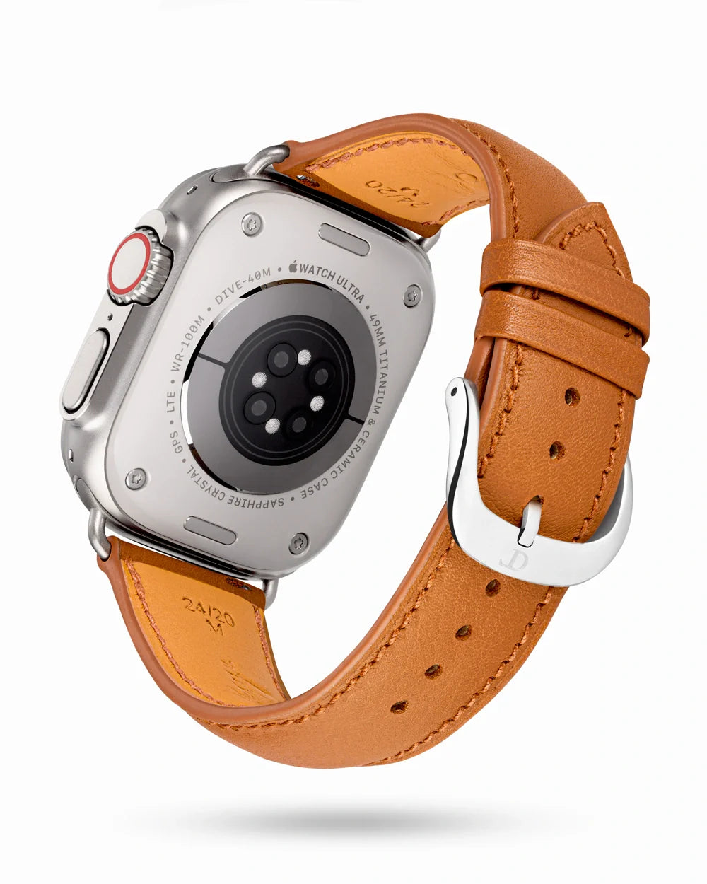 Swift Series luxury Apple Watch leather band circular image