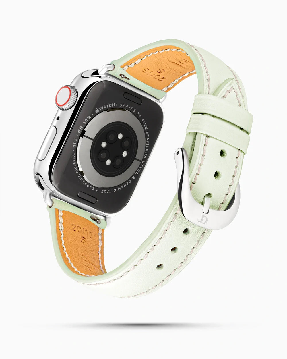 Swift Series luxury Apple Watch leather band circular image