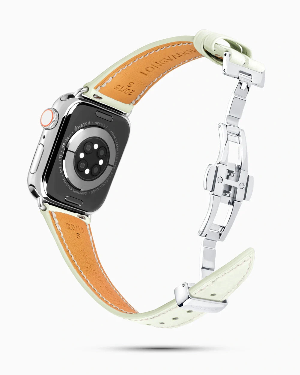 Swift Series luxury Apple Watch leather band circular image