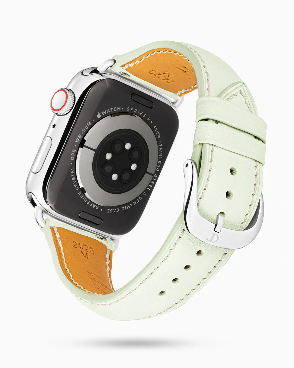 Swift Series luxury Apple Watch leather band circular image