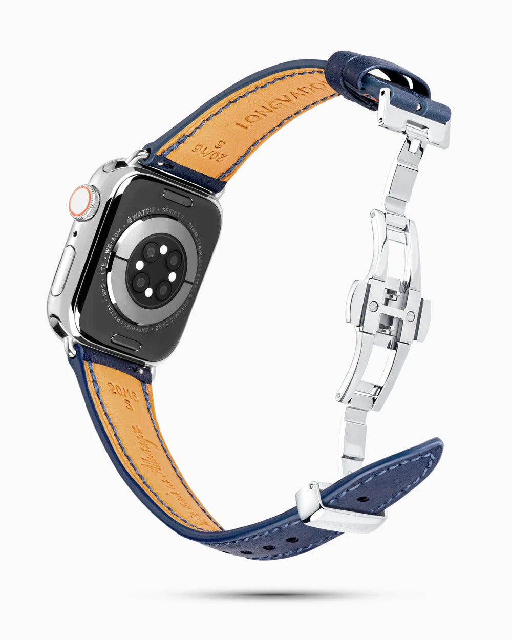 Swift Series luxury Apple Watch leather band circular image