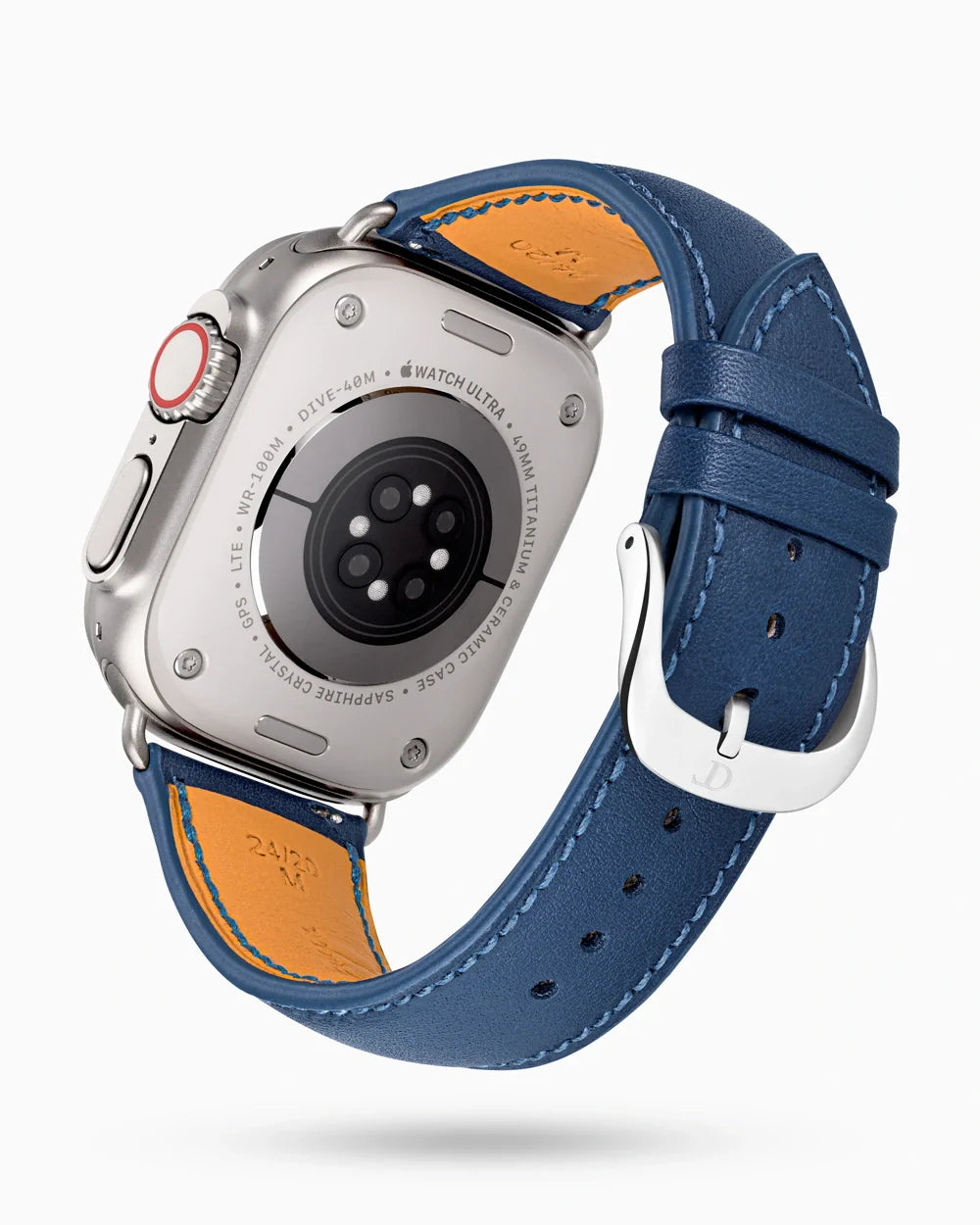 Swift Series luxury Apple Watch leather band circular image