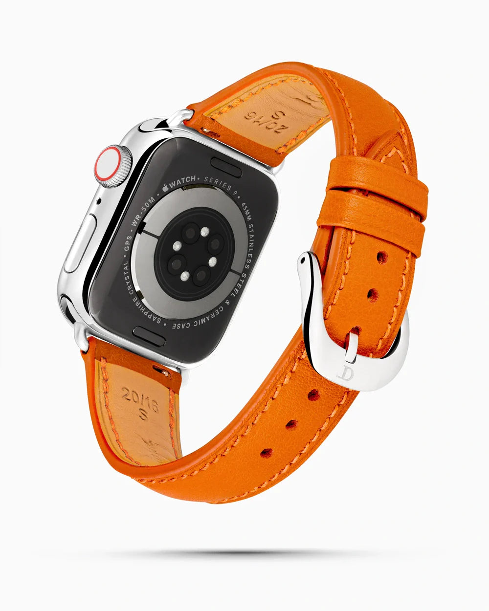 Swift Series luxury Apple Watch leather band circular image
