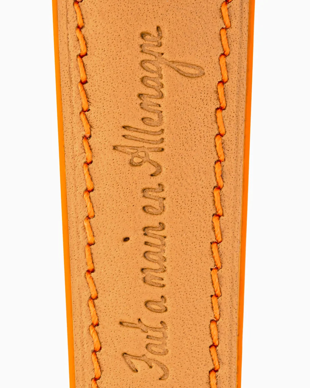 Swift Series luxury Apple Watch leather band closeup