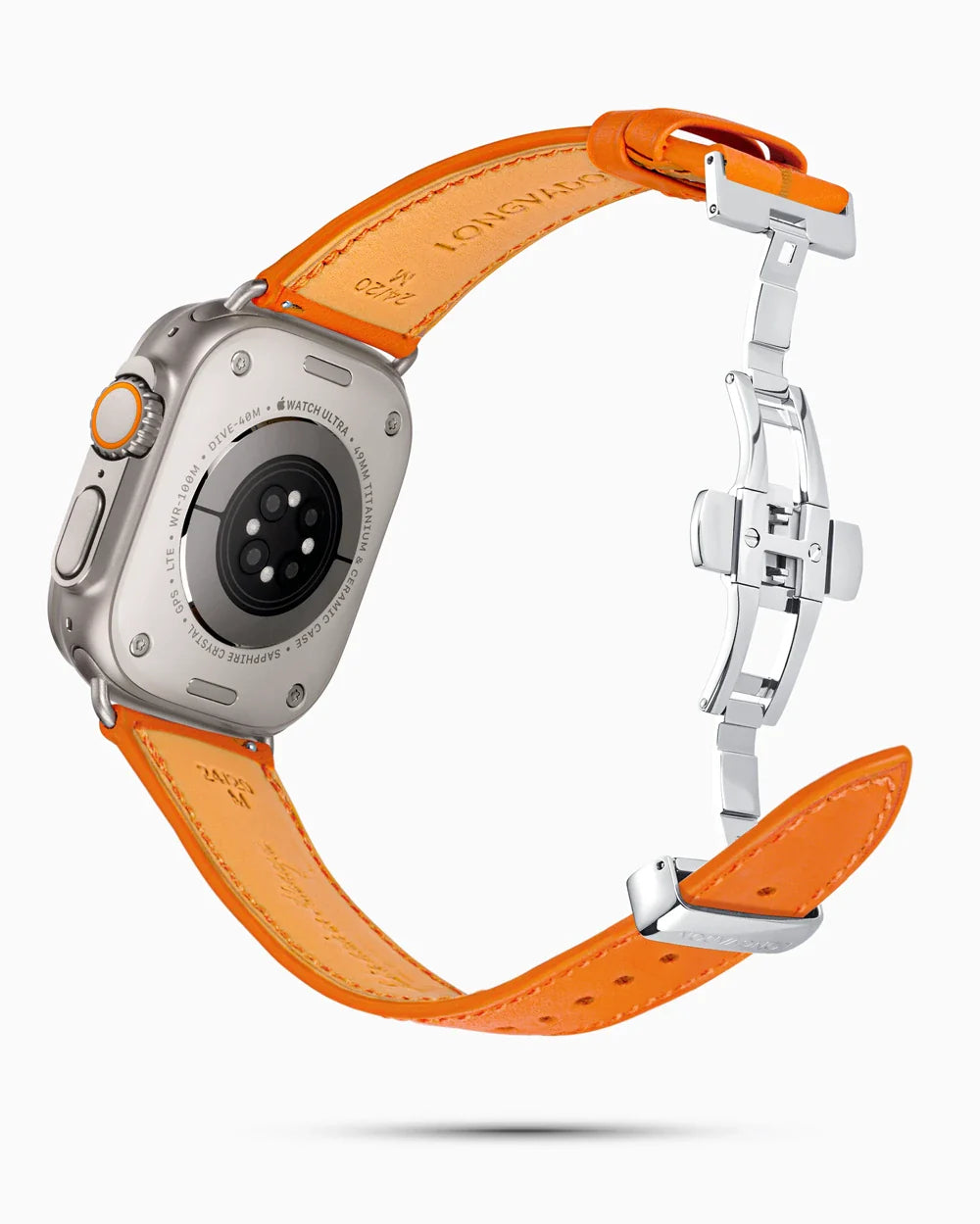 Swift Series luxury Apple Watch leather band circular image