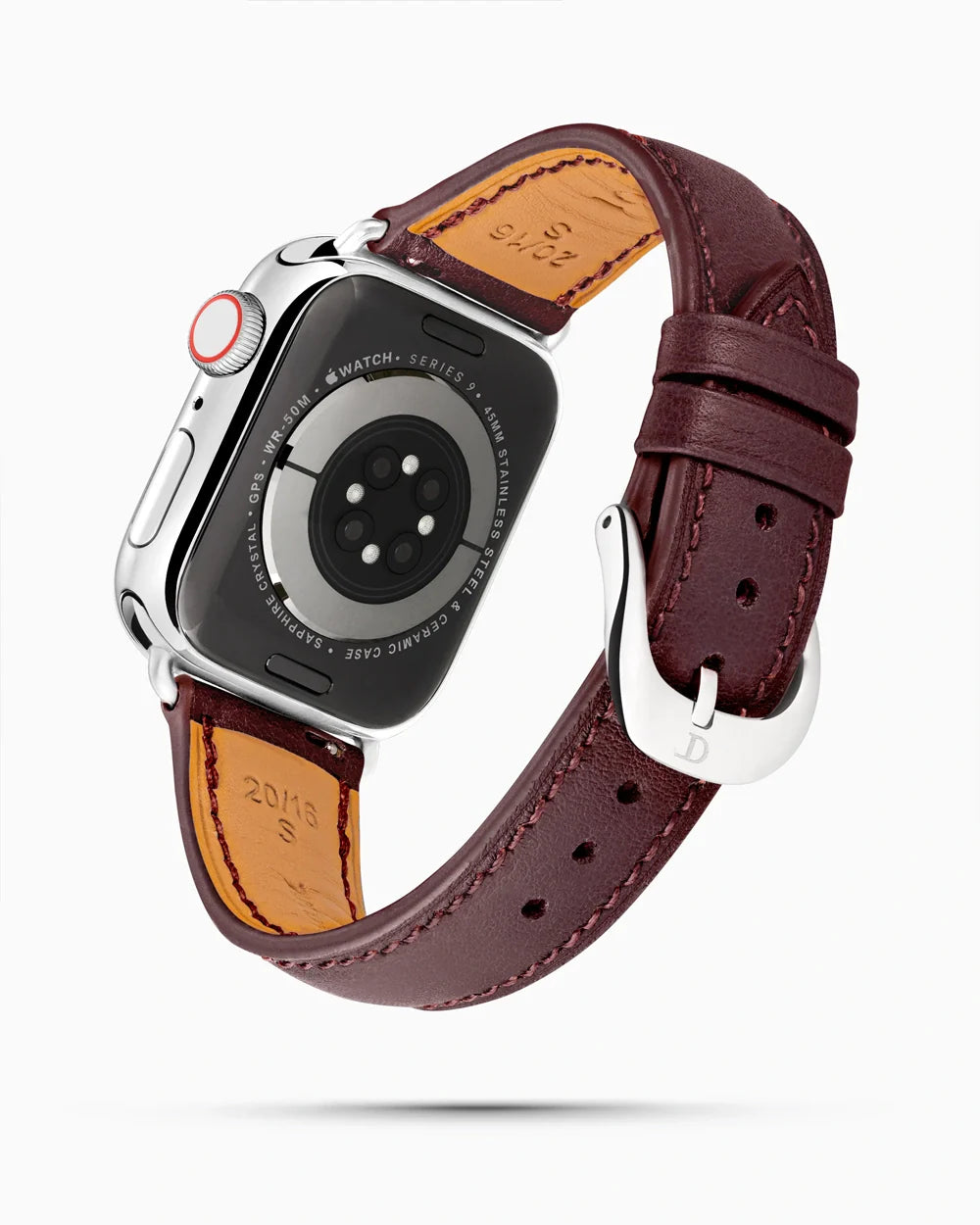 Swift Series luxury Apple Watch leather band circular image