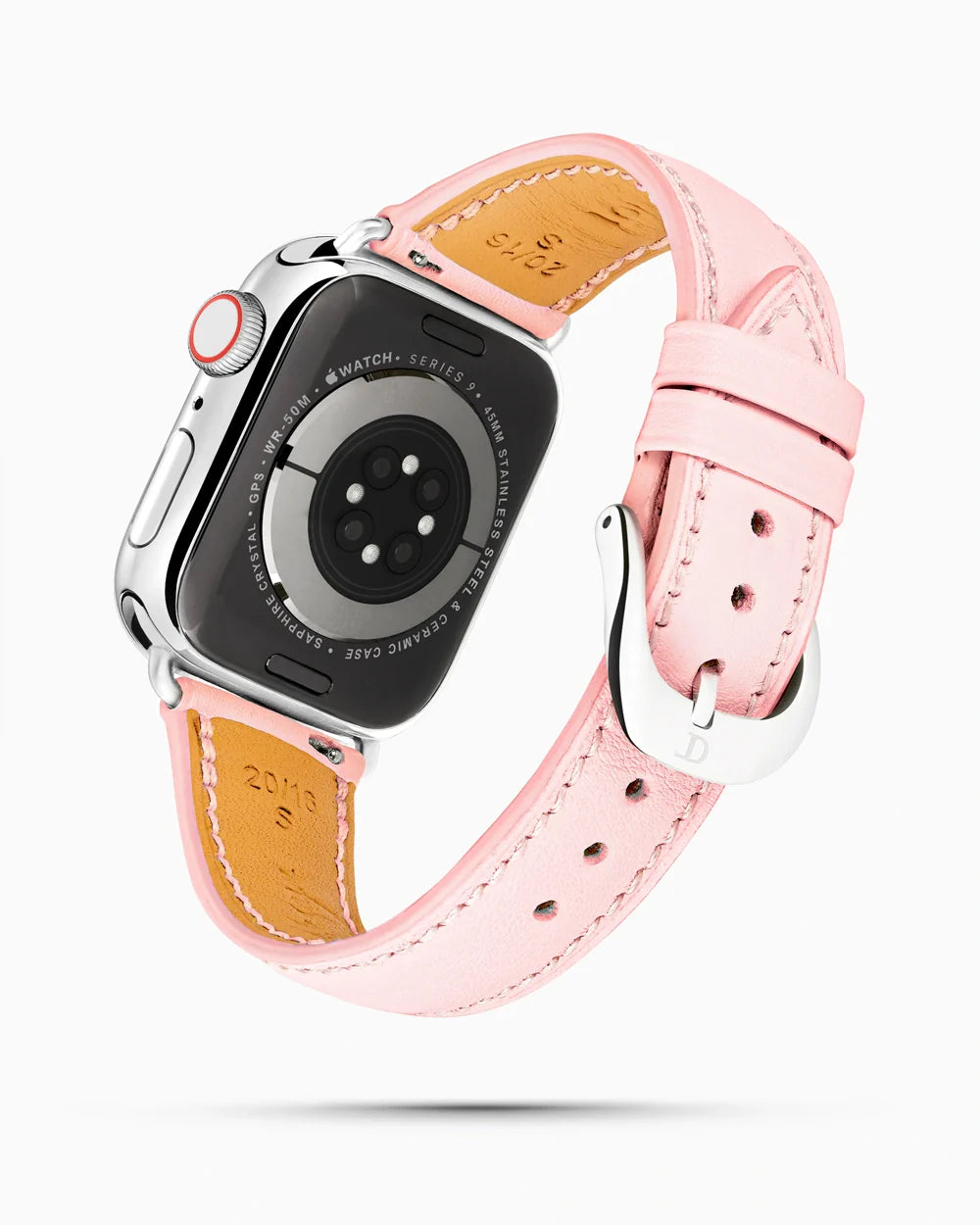 Swift Series luxury Apple Watch leather band circular image