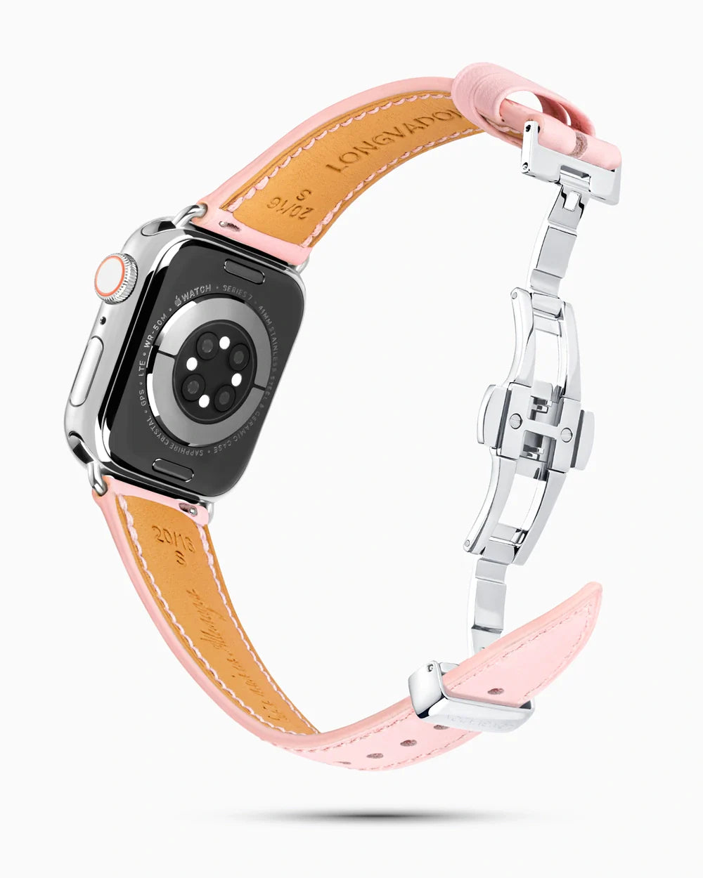 Swift Series luxury Apple Watch leather band circular image