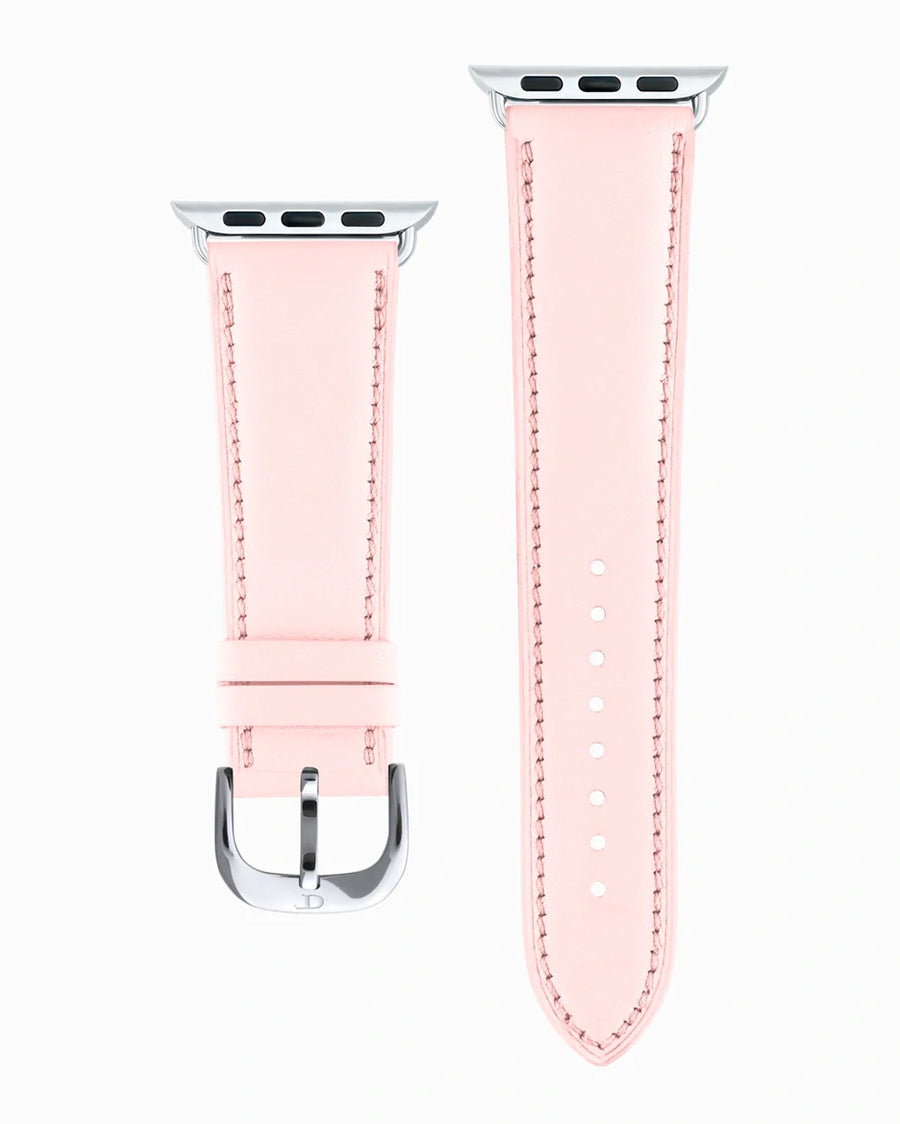 Swift Series luxury Apple Watch leather band straight from above