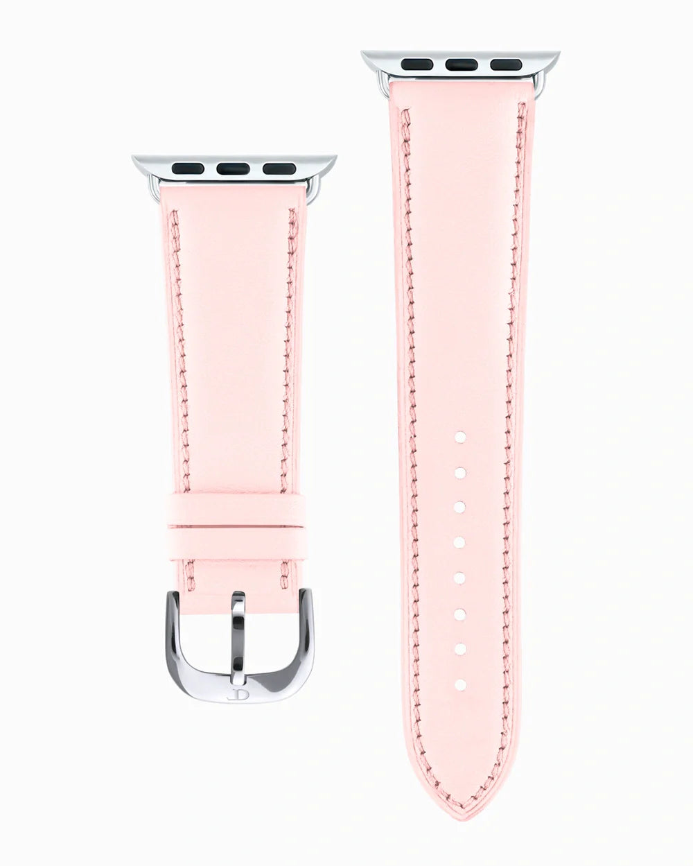 Swift Series luxury Apple Watch leather band straight from above