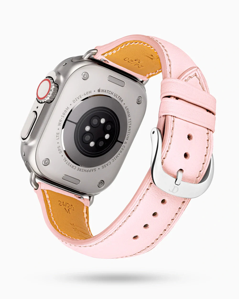 Swift Series luxury Apple Watch leather band circular image