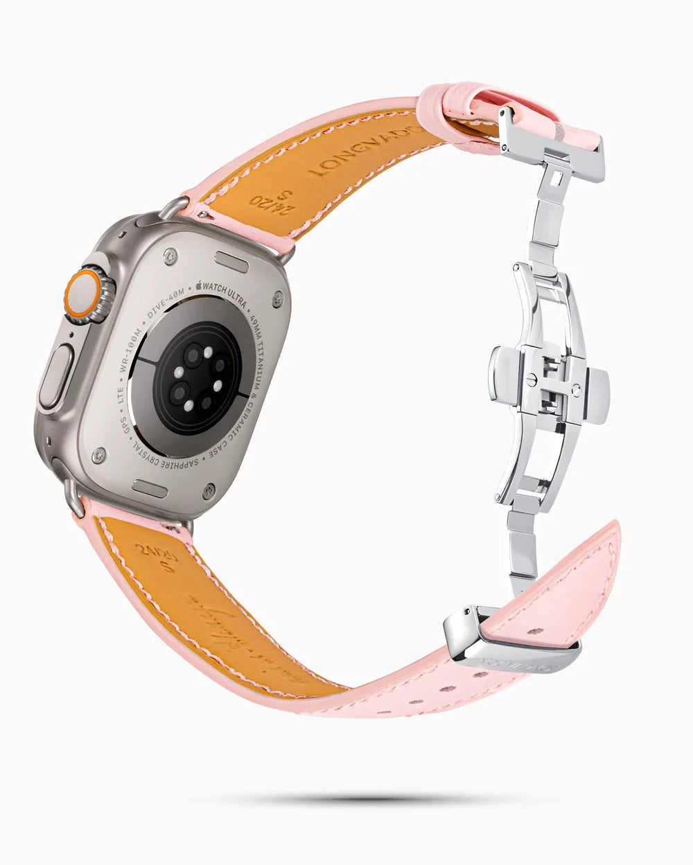 Swift Series luxury Apple Watch leather band circular image