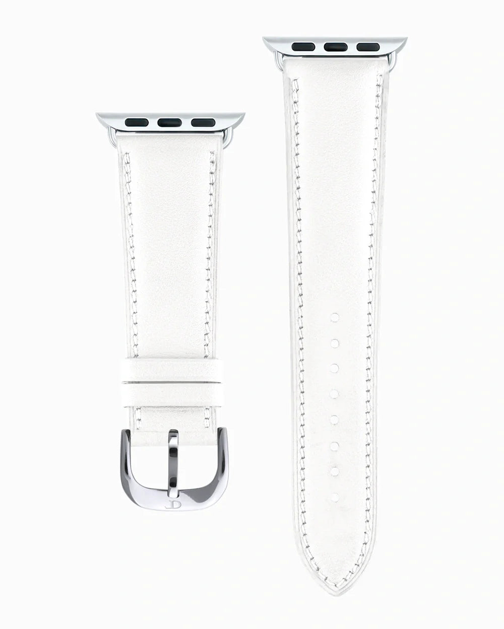 Swift Series luxury Apple Watch leather band straight from above