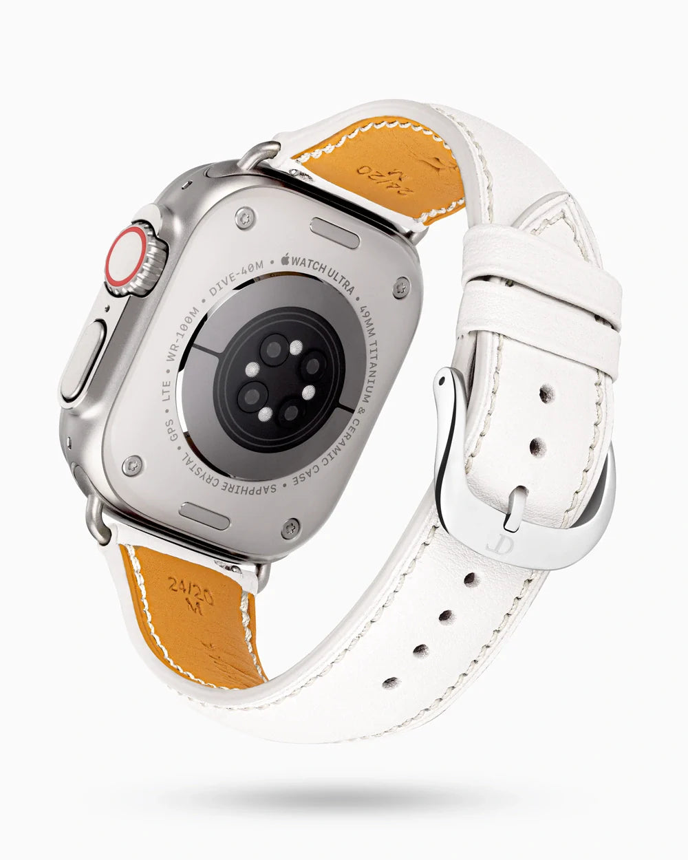 Swift Series luxury Apple Watch leather band circular image