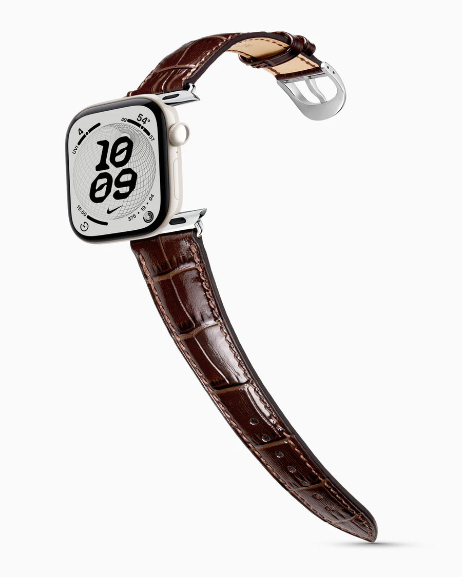 Caiman Series 3 | Marron Verni