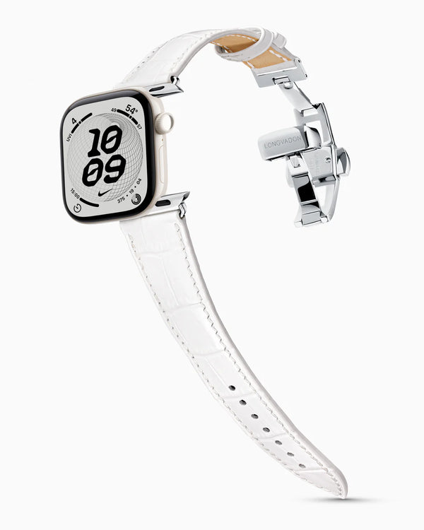 Caiman Series 3 | Blanc Neige — clasp