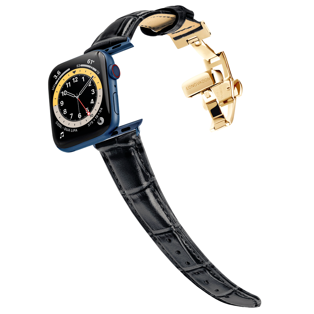 Women's Midnight Black w/ Gold Clasp