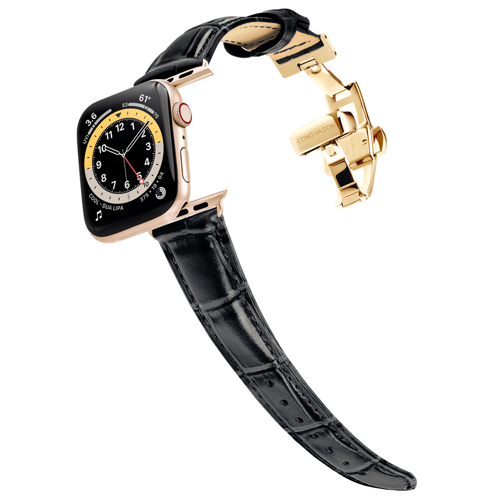 Women's Midnight Black w/ Gold Clasp