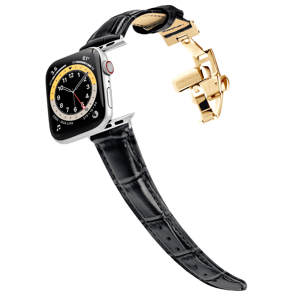 Women's Midnight Black w/ Gold Clasp