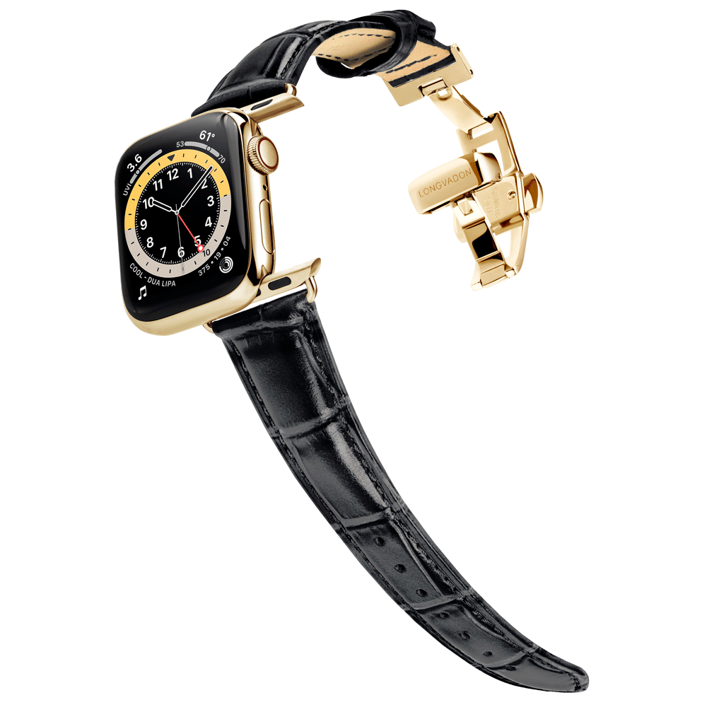 Women's Midnight Black w/ Gold Clasp