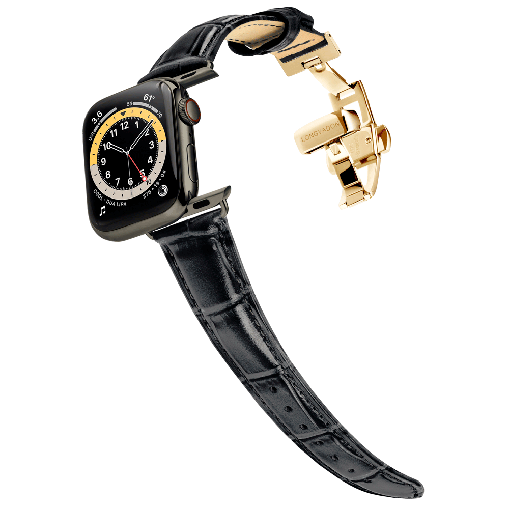 Women's Midnight Black w/ Gold Clasp