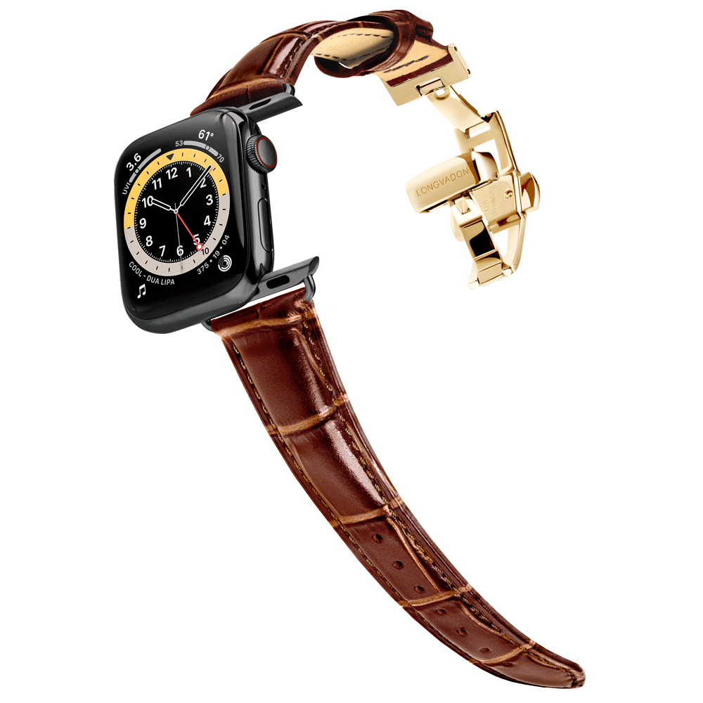 Women's Mahogany Brown w/ Gold Clasp