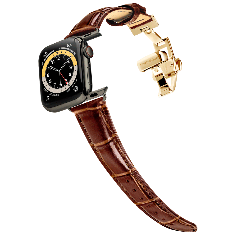 Women's Mahogany Brown w/ Gold Clasp