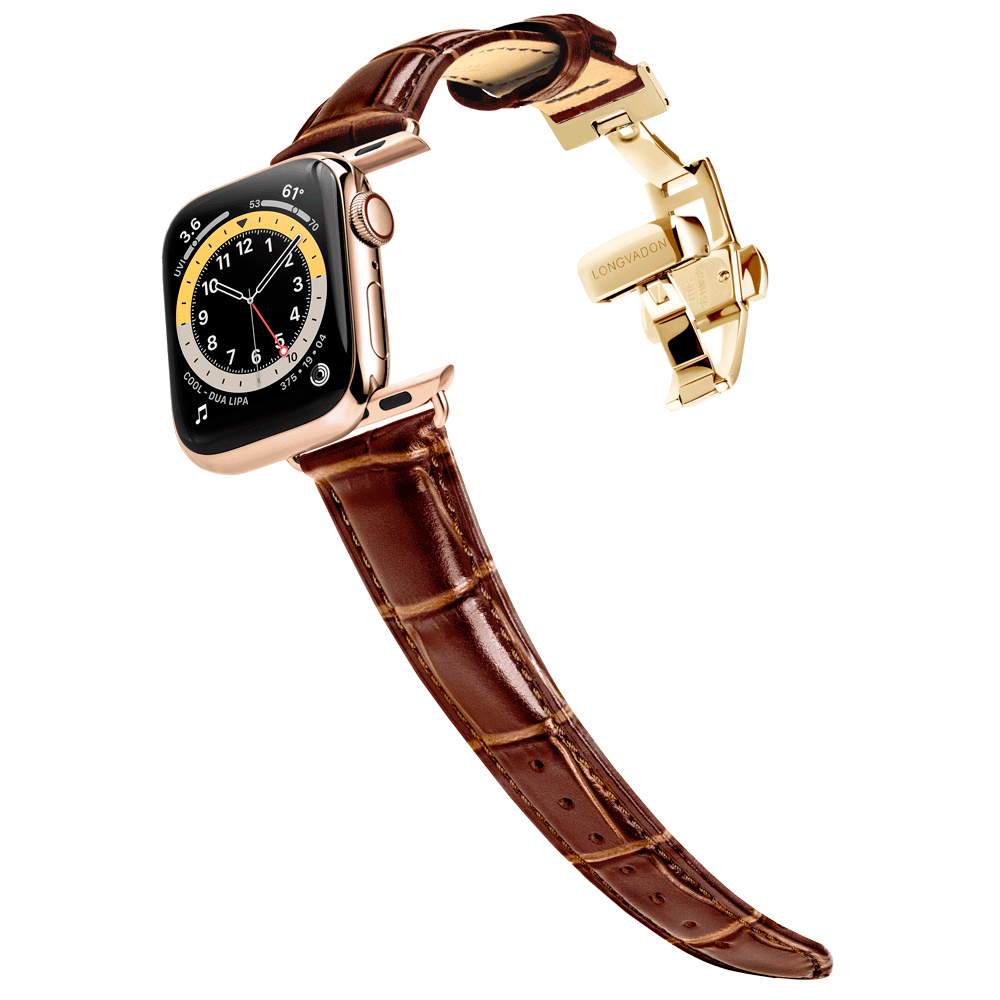 Women's Mahogany Brown w/ Gold Clasp