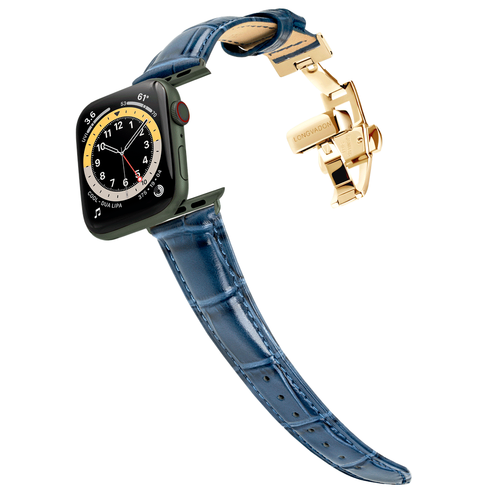 Women's Navy Blue w/ Gold Clasp