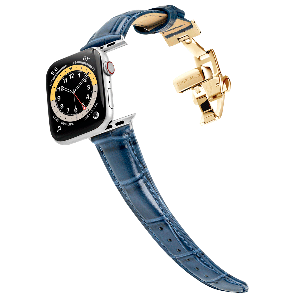 Women's Navy Blue w/ Gold Clasp