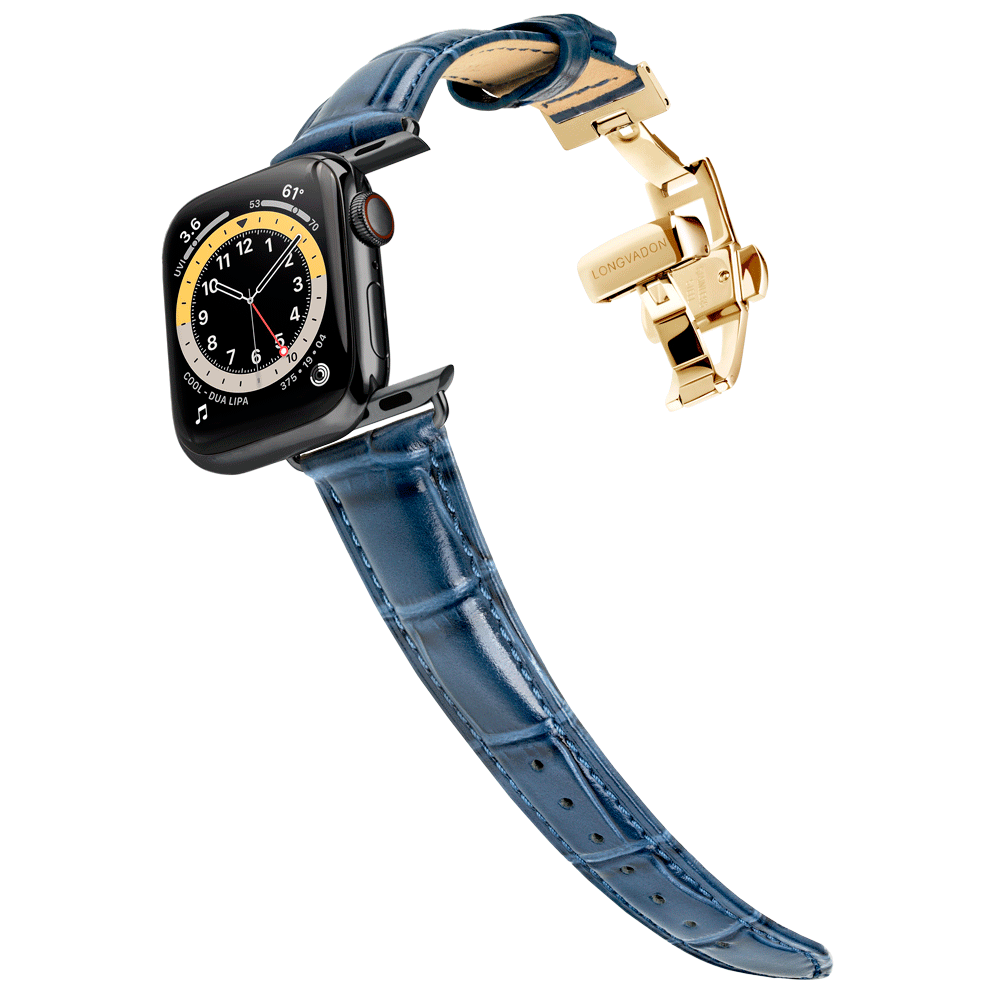 Women's Navy Blue w/ Gold Clasp