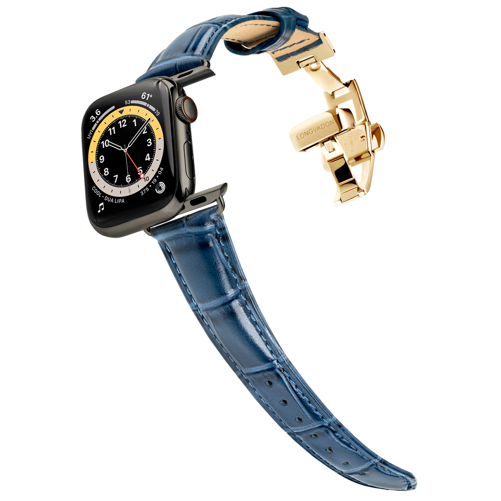 Women's Navy Blue w/ Gold Clasp