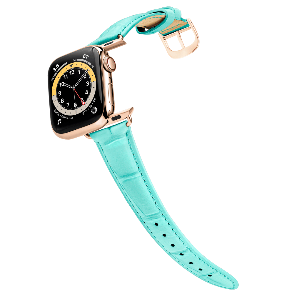 Women's Turquoise w/ Rose Gold Buckle