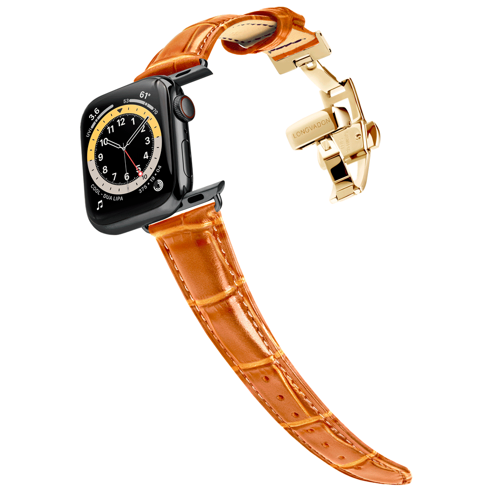 Women's Whiskey Brown w/ Gold Clasp