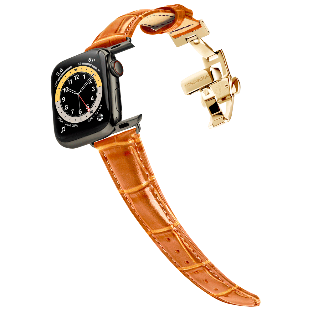 Women's Whiskey Brown w/ Gold Clasp