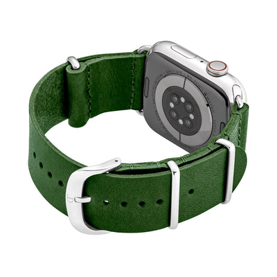 45MM Army Green w/ Silver Details